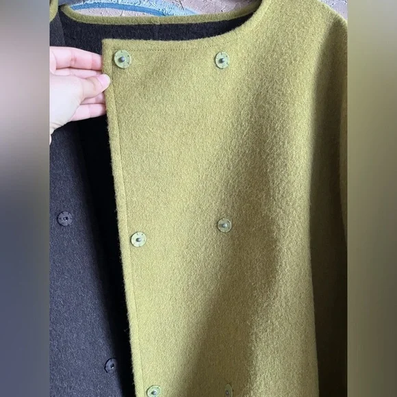 Beyond Threads Reversible Alpaca Car Coat (2-sided) - Picture 9 of 16